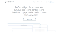 Desktop Screenshot of getsitecontrol.com